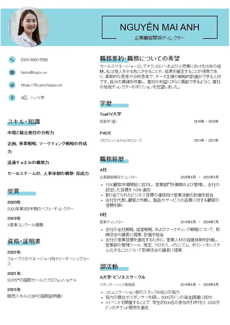 Mẫu CV xin việc Outstanding 9