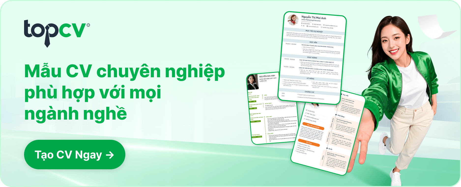 Mau cv dep, mau cv tieng anh, mau cv tieng viet, mau cv an tuong